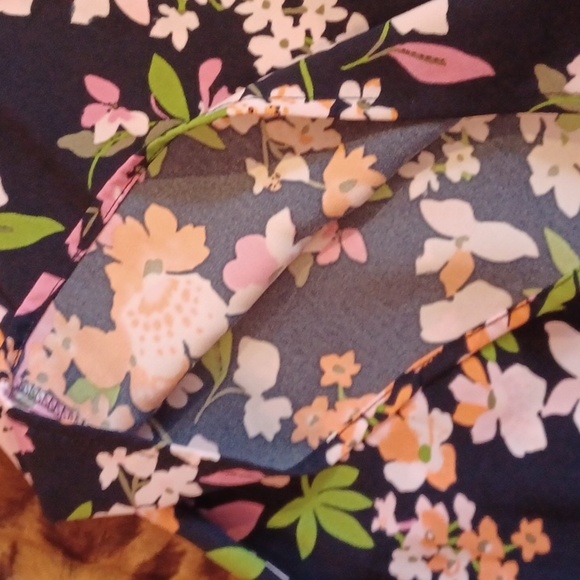 Bright floral dress, M - Picture 7 of 8